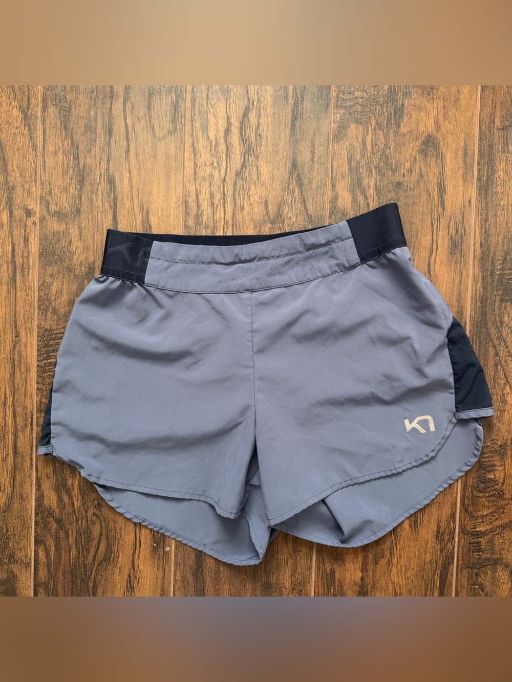 Kari Traa Gray Athletic Running Shorts